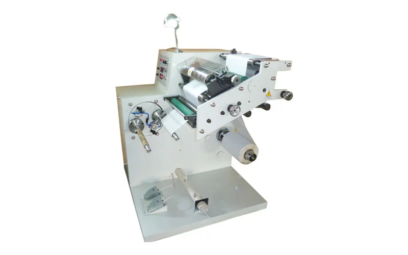 AS T Slitting Machine with Manual Turret Rewinder