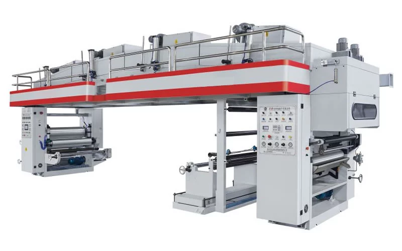 GF K Three motors PLC controlled dry laminating