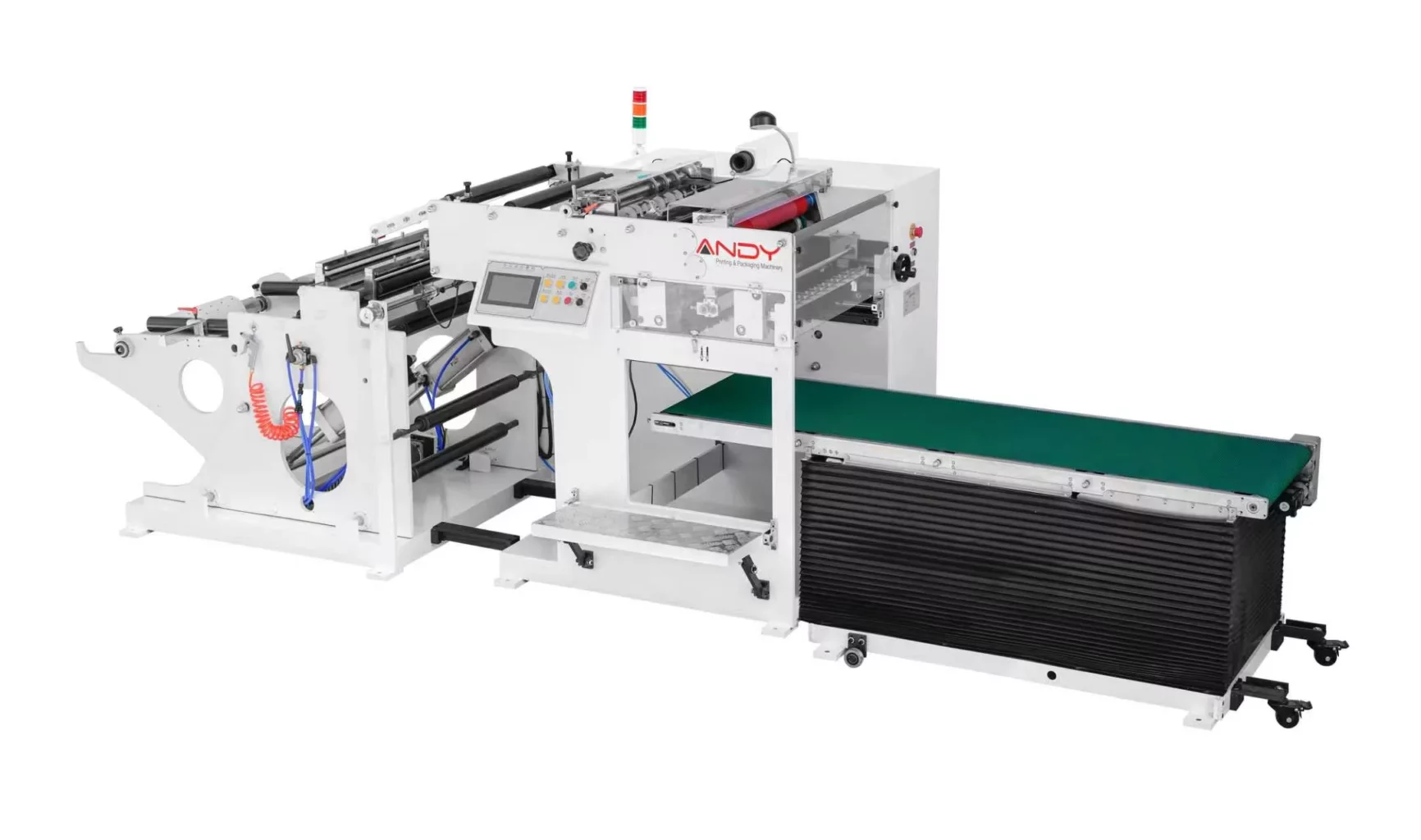 AD UC LABEL FAN FOLDER MACHINE