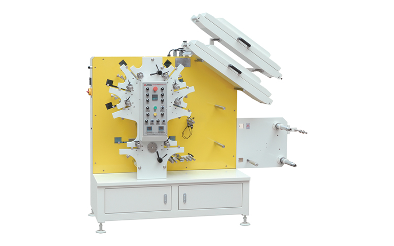 ADF-1262 Flexo Fabric Label Printing Machine 6C-2C