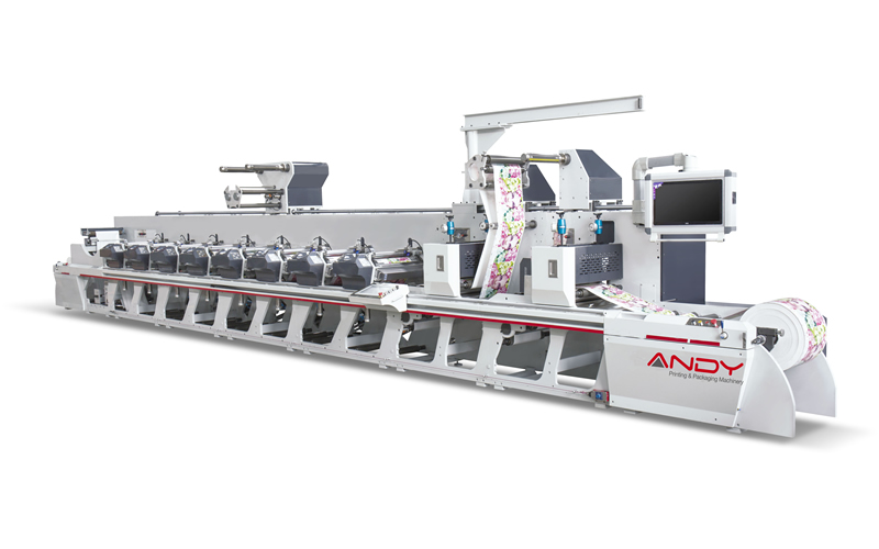 Smart-340 Unit Type 8 Colors Flexo Press